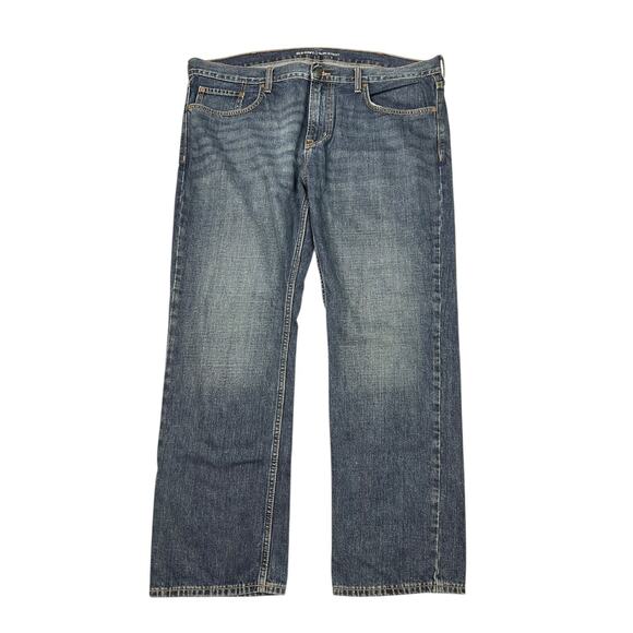 Old Navy Slim Fit Straight Leg Denim Jeans Dark Wash Mens 42x30 - Picture 1 of 6